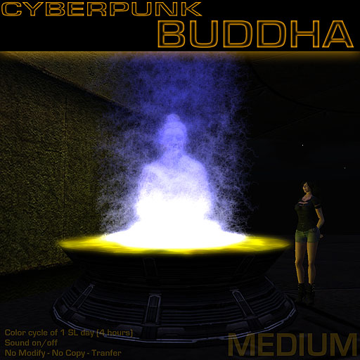Cyberpunk Buddha (Medium)